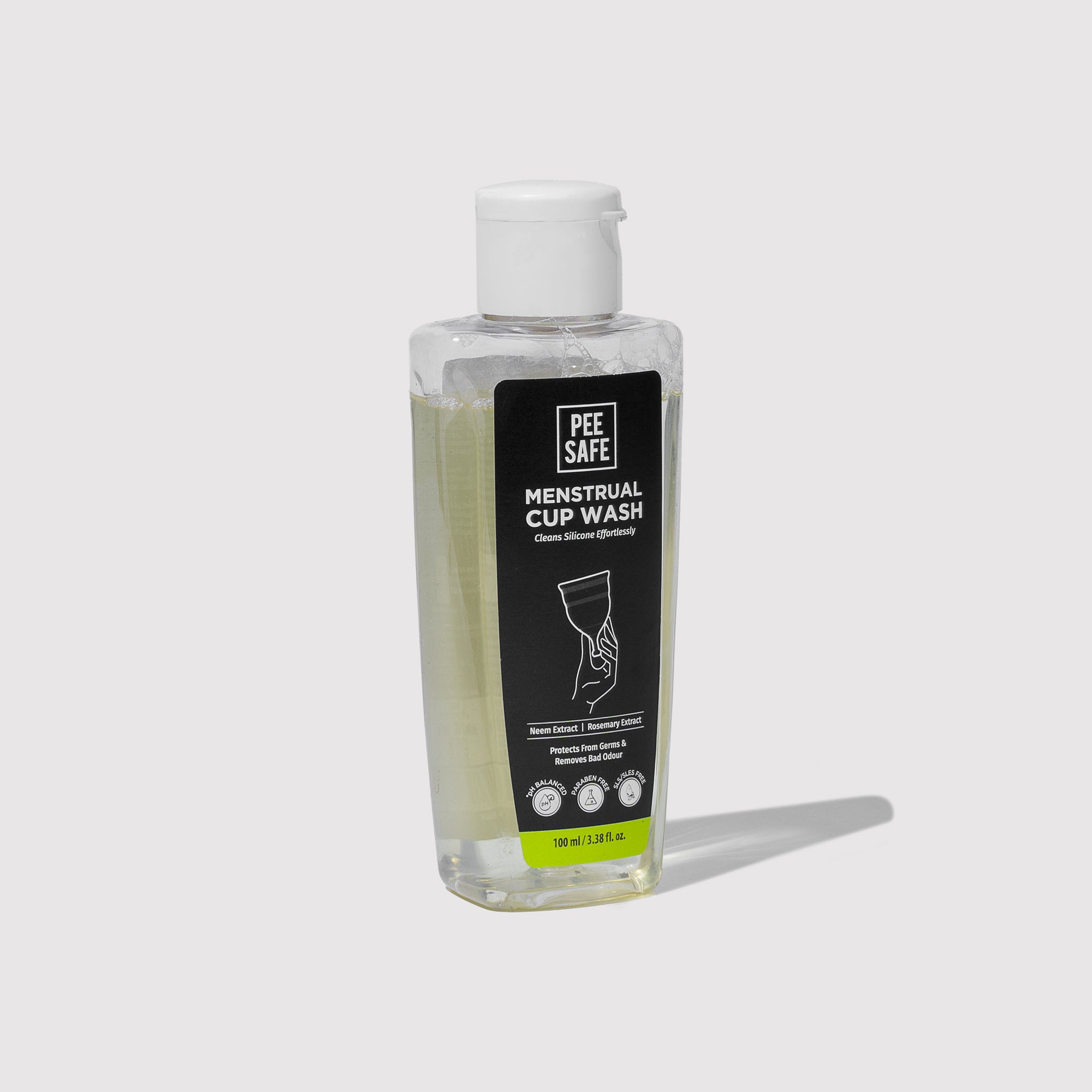 Pee Safe Menstrual Cup Wash (100 ML) - BYOC