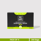 Pee Safe Oxo-Biodegradable Disposable Bags (Pack of 4)