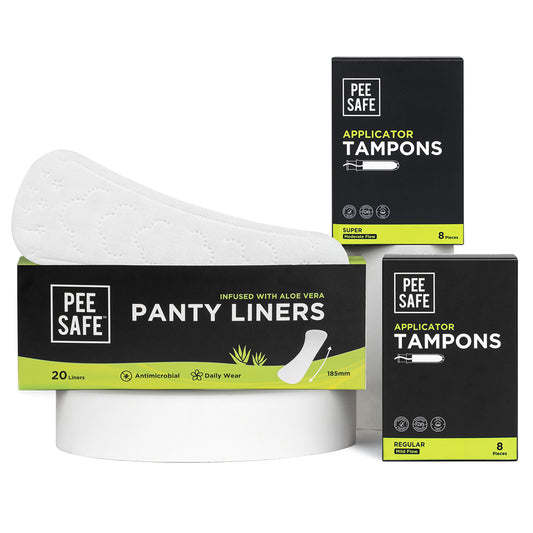 Aloe Vera Panty Liners + Applicator Tampons