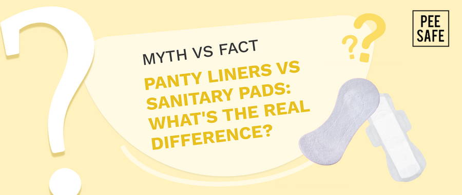 Panty liners vs sanitary pads: what's the real difference?