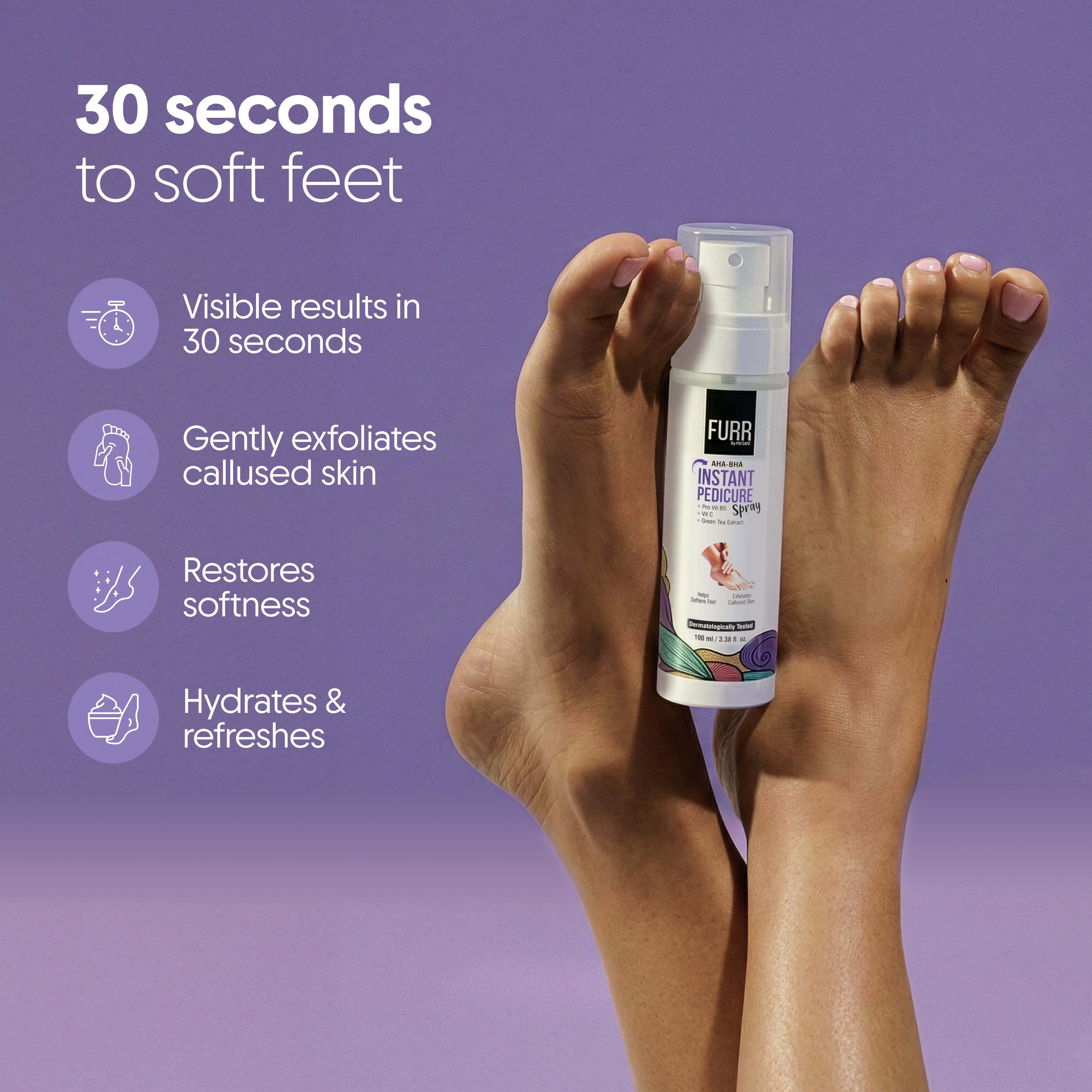 Furr By Pee Safe Instant Pedicure Spray