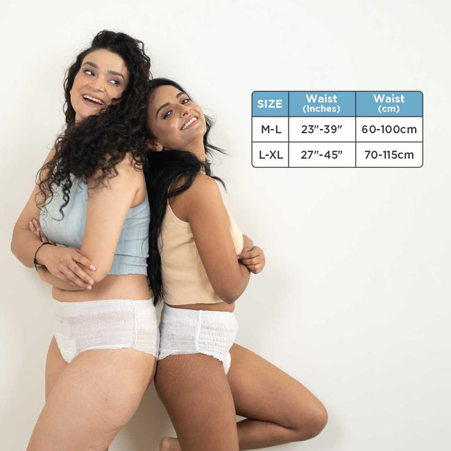 Disposable Period Panty (L-XL) Pack of 4
