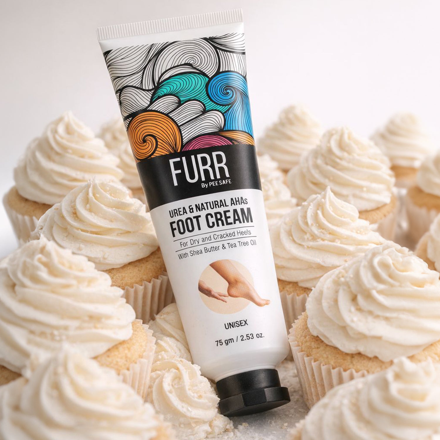 Furr Urea & Natural AHAs Foot Cream - (BYOC)