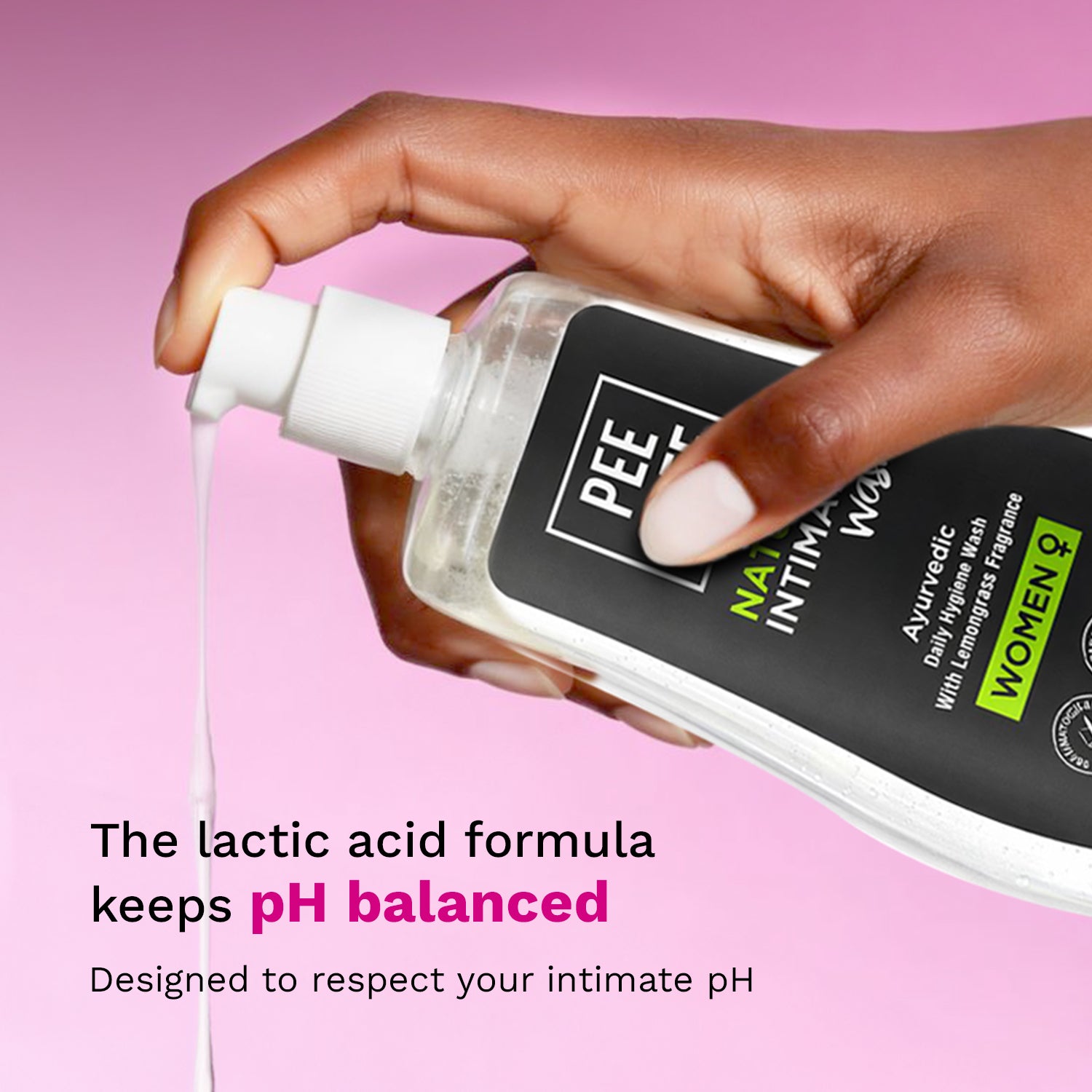 Pee Safe Daily Natural Intimate Wash For Women (105 ML)