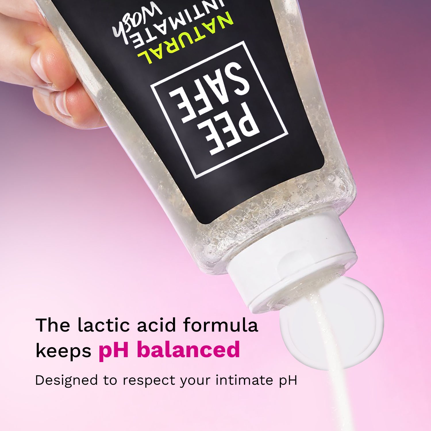 Pee Safe Daily Natural Intimate Wash For Women (200 ML) - BYOC