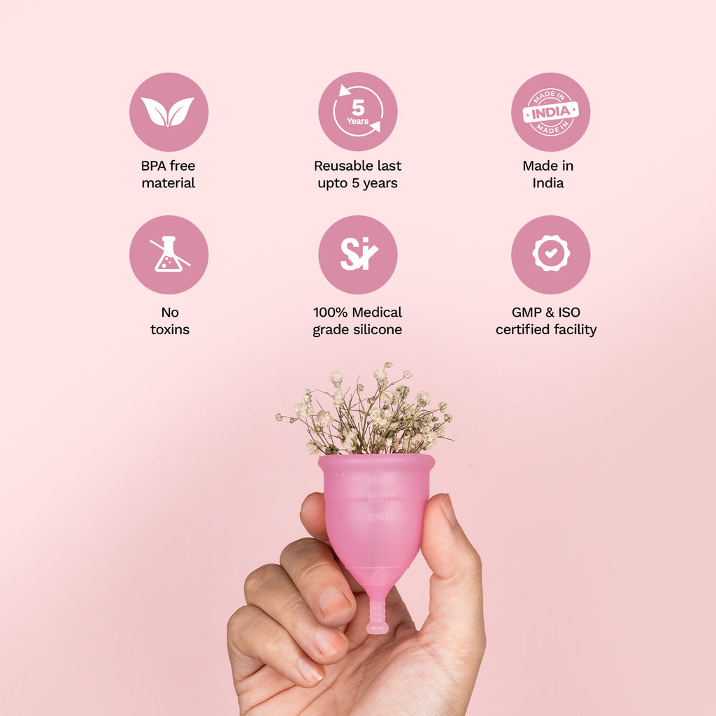 Pee Safe Menstrual Cups - Medium (Pack of 2) - BYOC