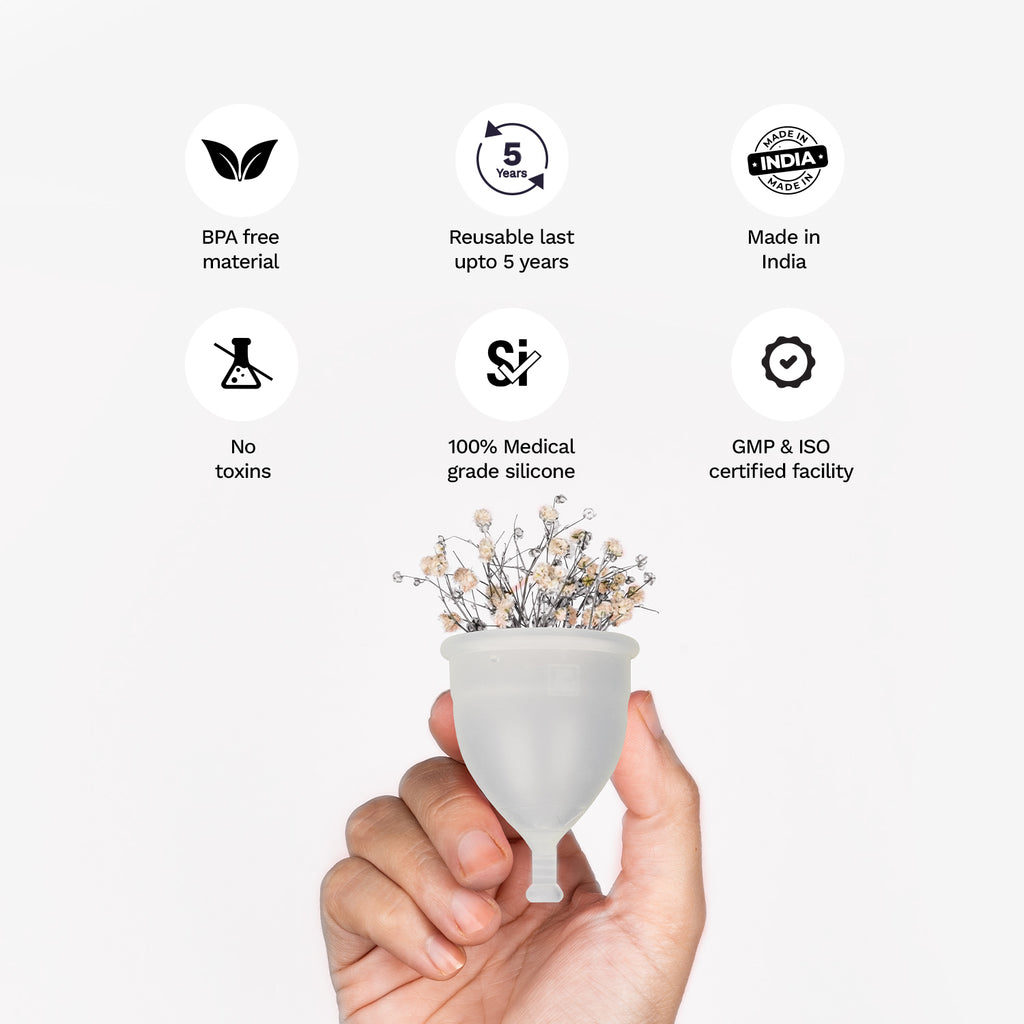 Pee Safe Menstrual Cup - Large - BYOC