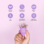 Pee Safe Menstrual Cups - Small (Pack of 2)