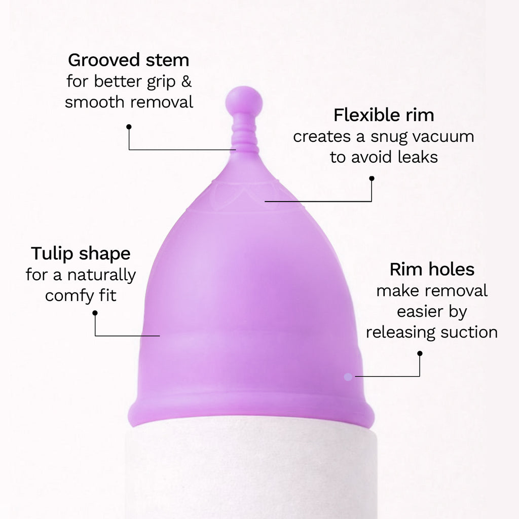 Pee Safe Menstrual Cups - Small (Pack of 2)