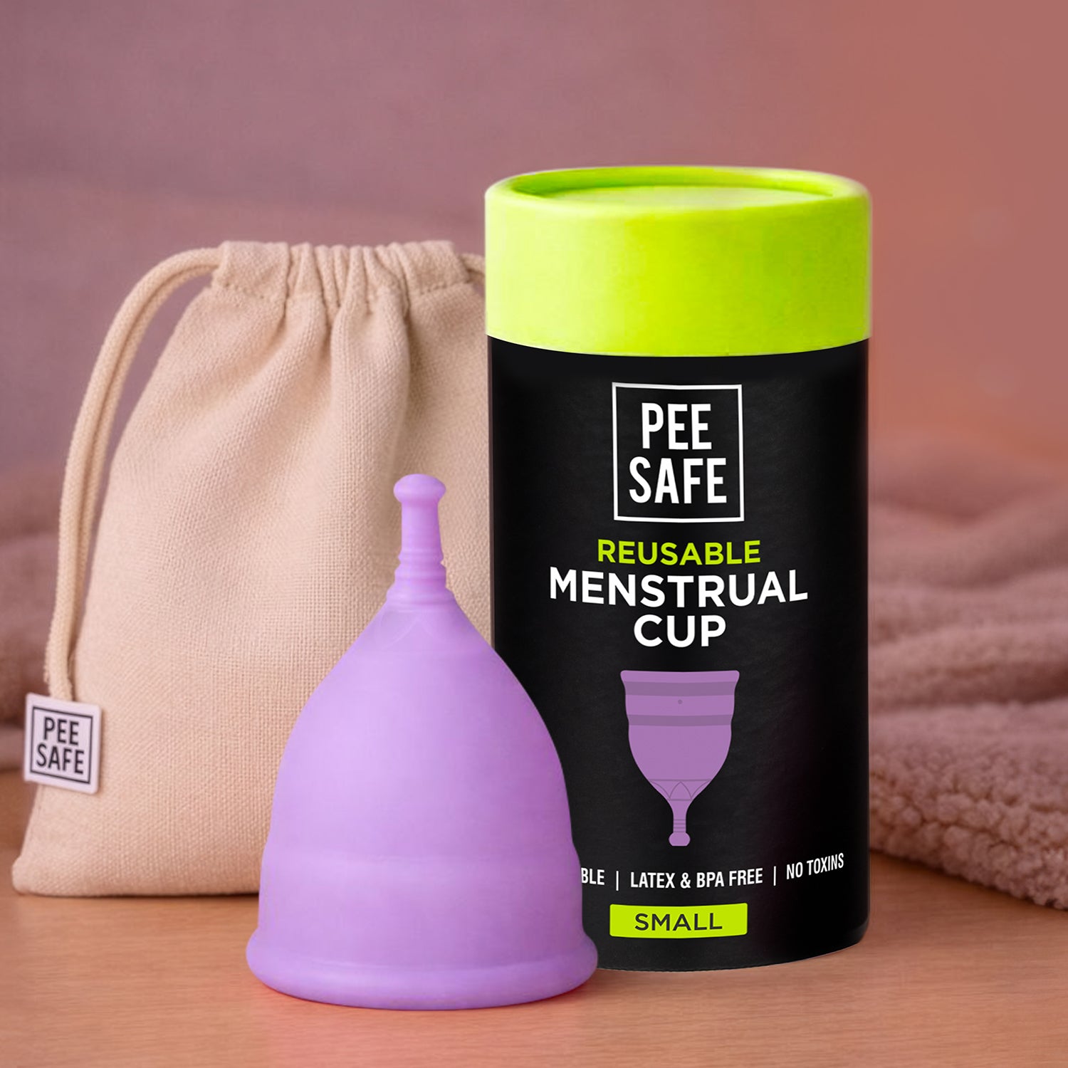 Pee Safe Menstrual Cup - Small - BYOC
