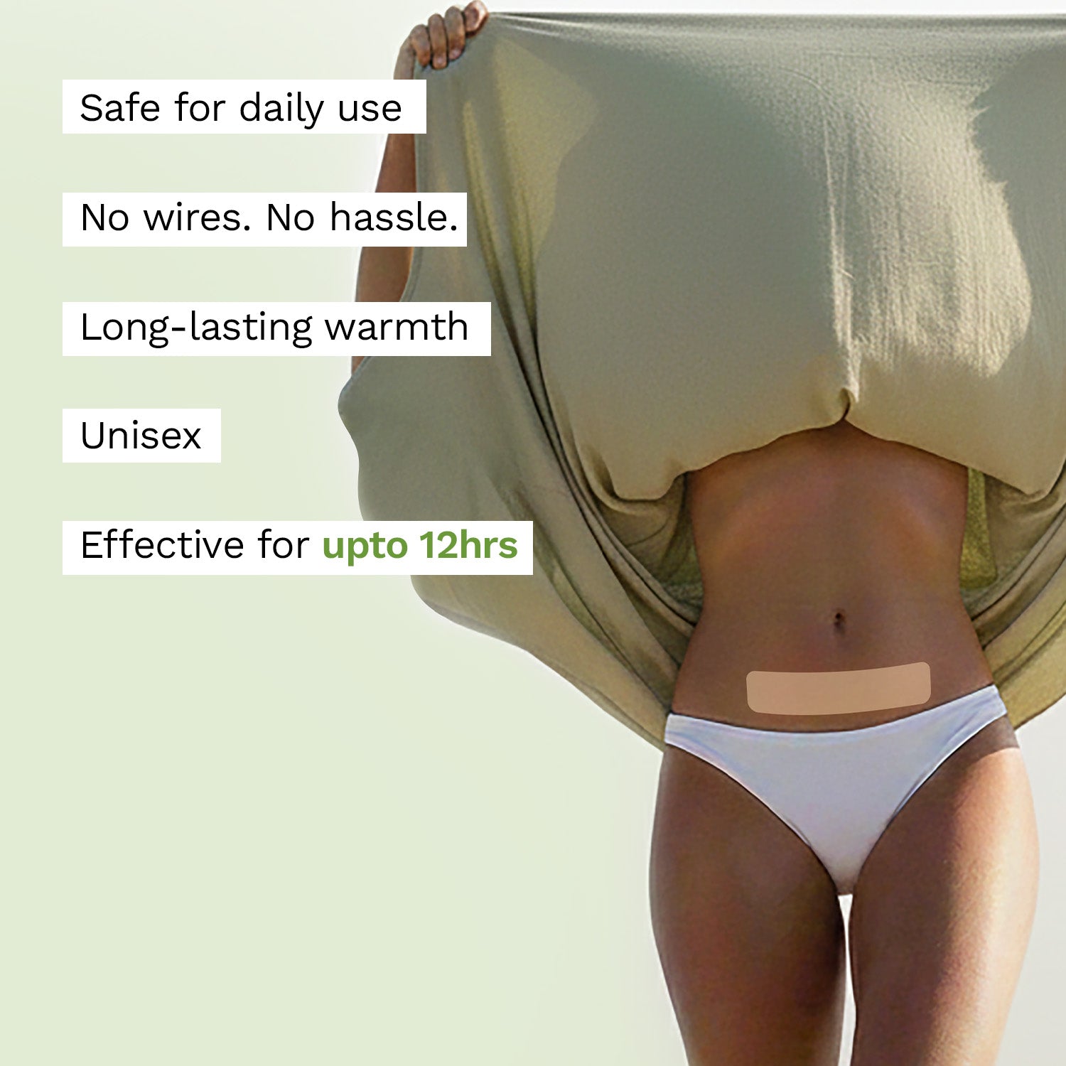 Pee Safe Pain Relief Patch (5 Patches)