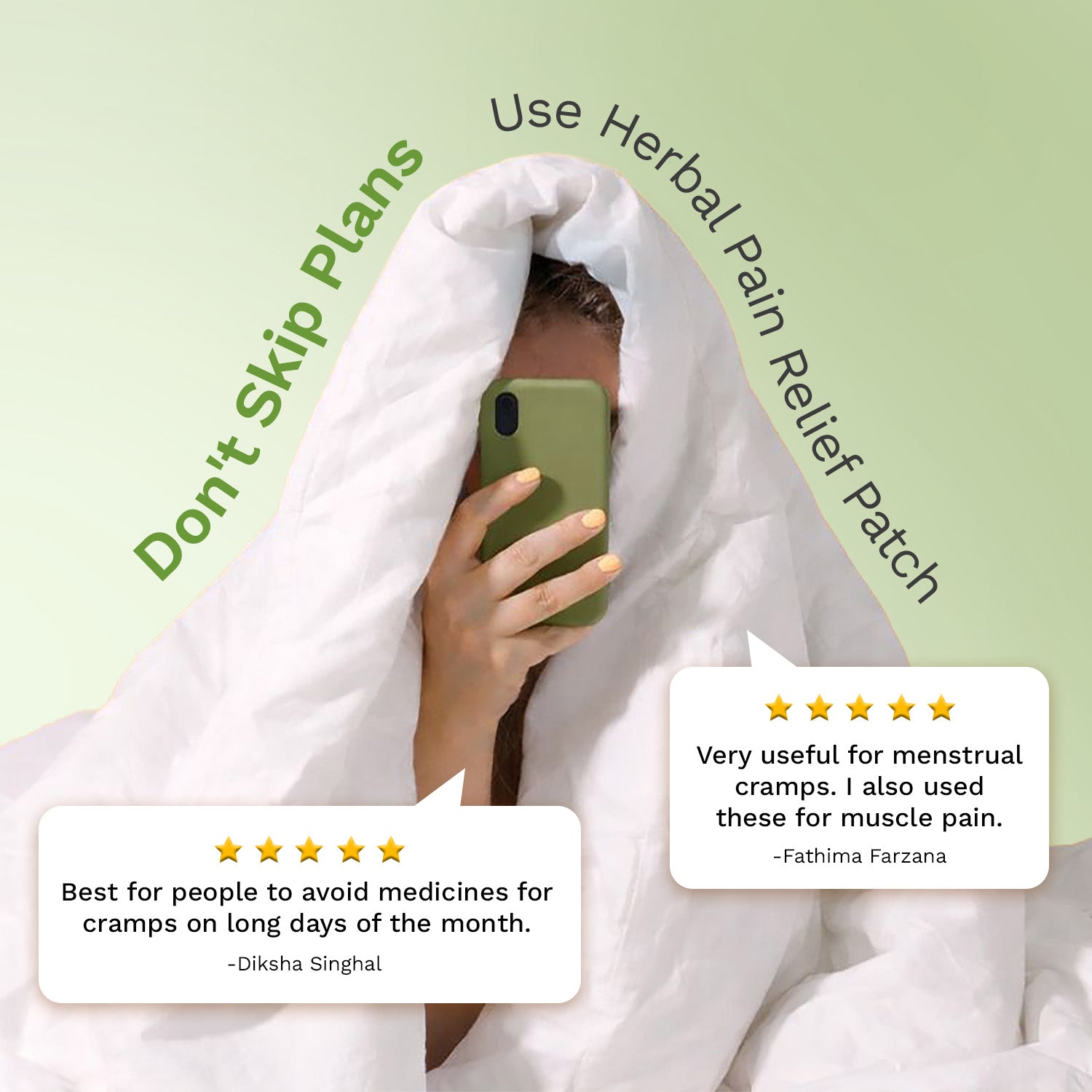Pee Safe Pain Relief Patch (5 Patches)