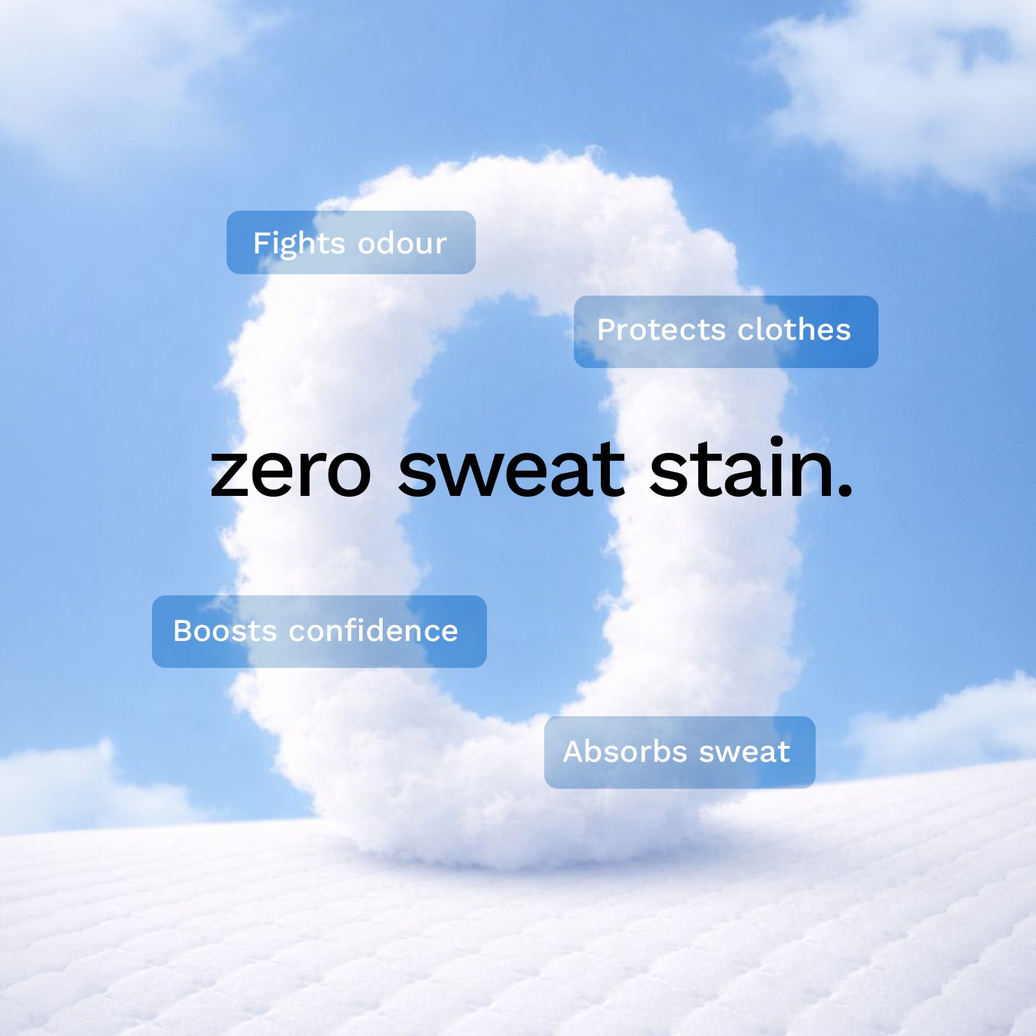 Pee Safe Disposable Underarm Sweat Pads (Folded) - 14 Pads