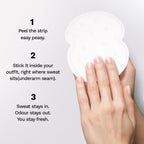 Pee Safe Underarm Sweat Pads (Straight) - 14 Pads