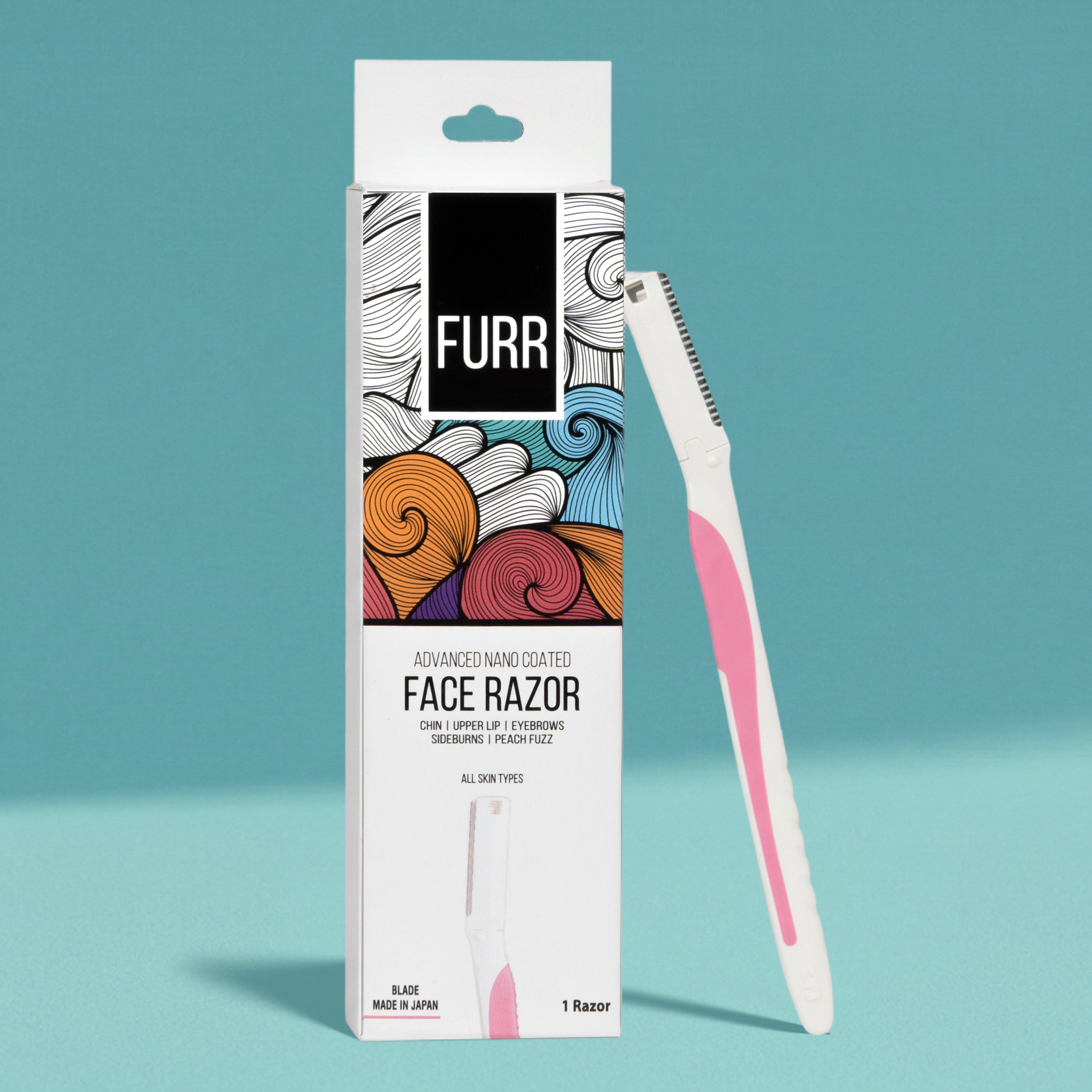 Furr Advanced Nano Coated Face Razor For Women (1N)