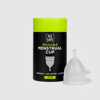 Pee Safe Menstrual Cup (L) + Sterilizer Container