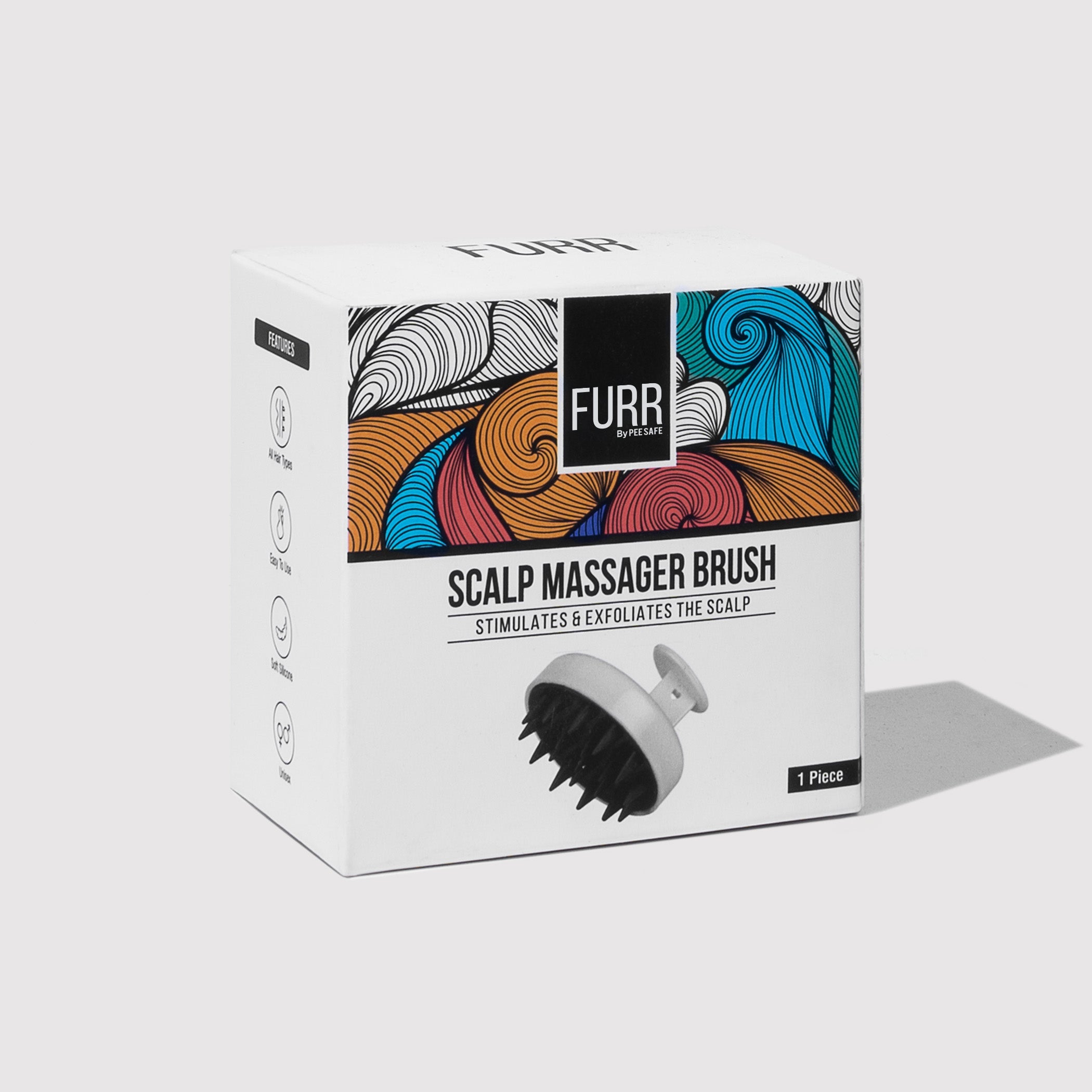 Furr Scalp Massager Brush (1N) - (BYOC)