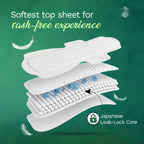 Pee Safe Ultra Thin Sanitary Pad (14 XL & 16 XXL) - Pack of 30