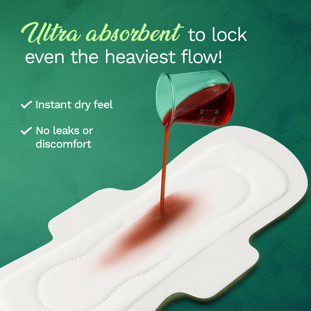 Pee Safe Ultra Thin Sanitary Pad (14 XL & 16 XXL) - Pack of 30