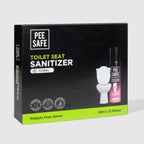 Pee Safe Mini Toilet Seat Sanitizer Spray (Floral) - 25 ML (Pack Of 12)
