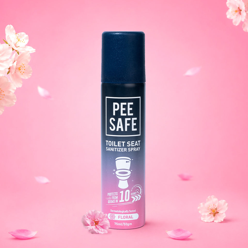 Toilet Seat Sanitizer Spray (Floral) - 75 ML