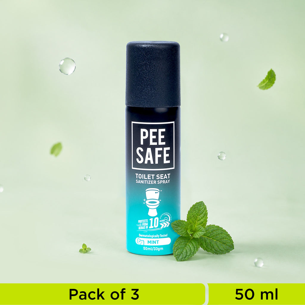 Toilet Seat Sanitizer Spray (Mint) - 50 ML
