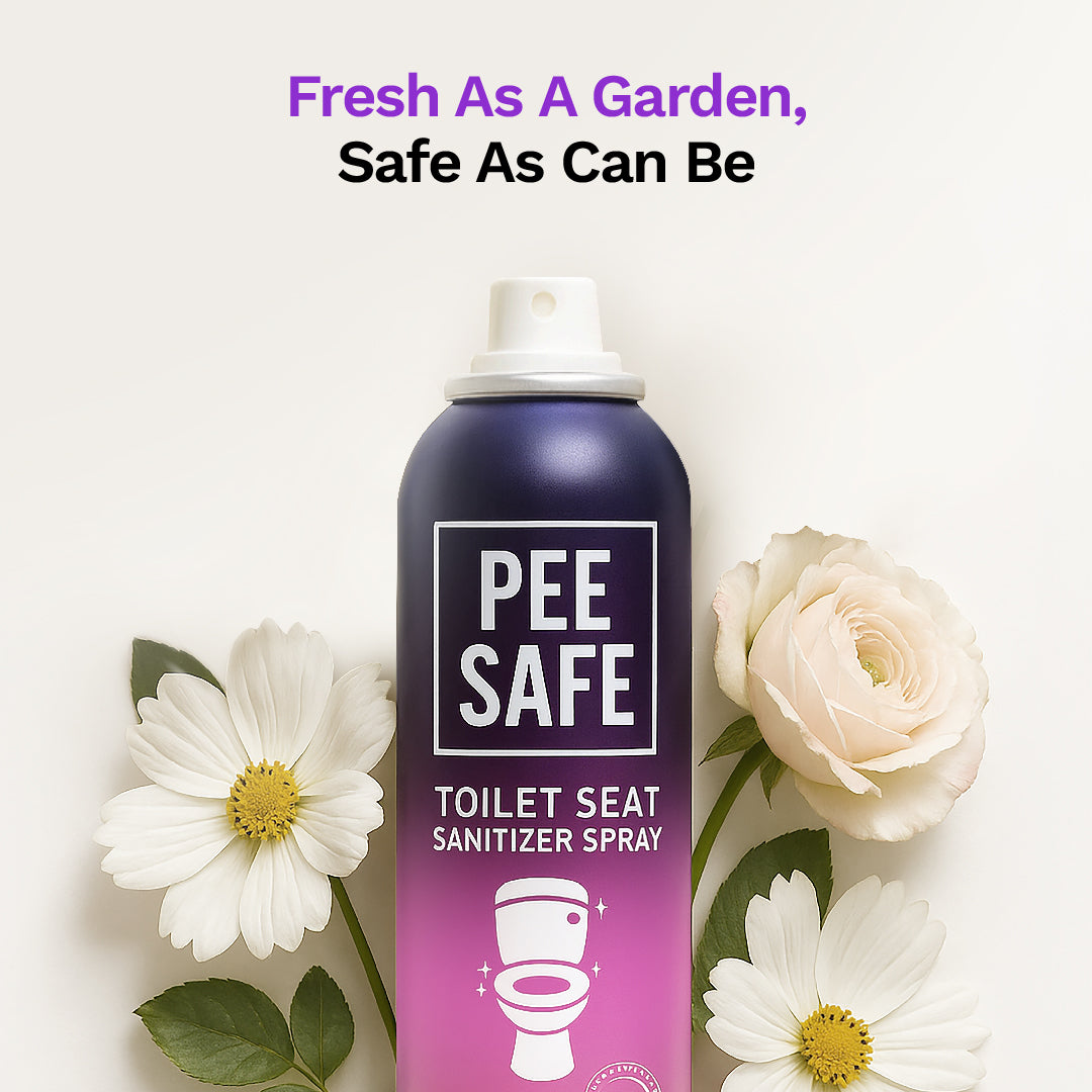 Toilet Seat Sanitizer Spray (Mint, Lavender & Citrus) - 75 ML (Pack of 3)