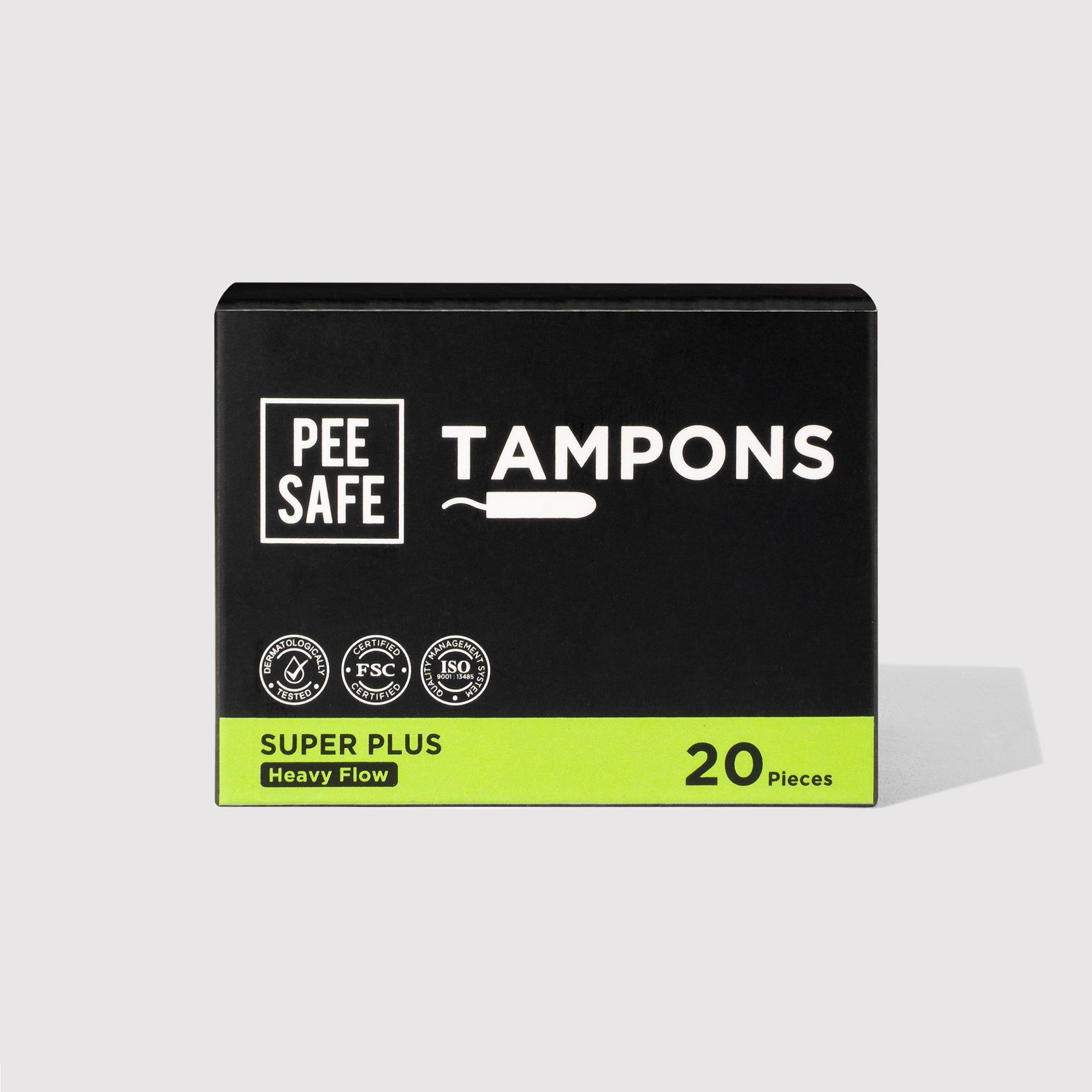 Pee Safe Tampons - Super Plus (20 Tampons) - BYOC