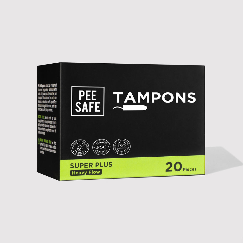 Pee Safe Tampons - Super Plus (20 Tampons) - BYOC