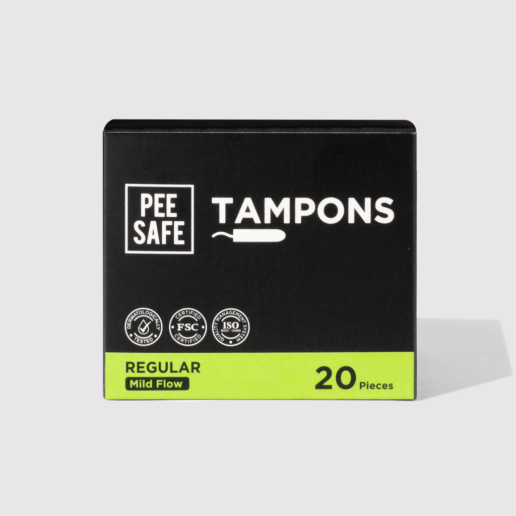 Pee Safe Tampons - Regular (20 Tampons) - BYOC