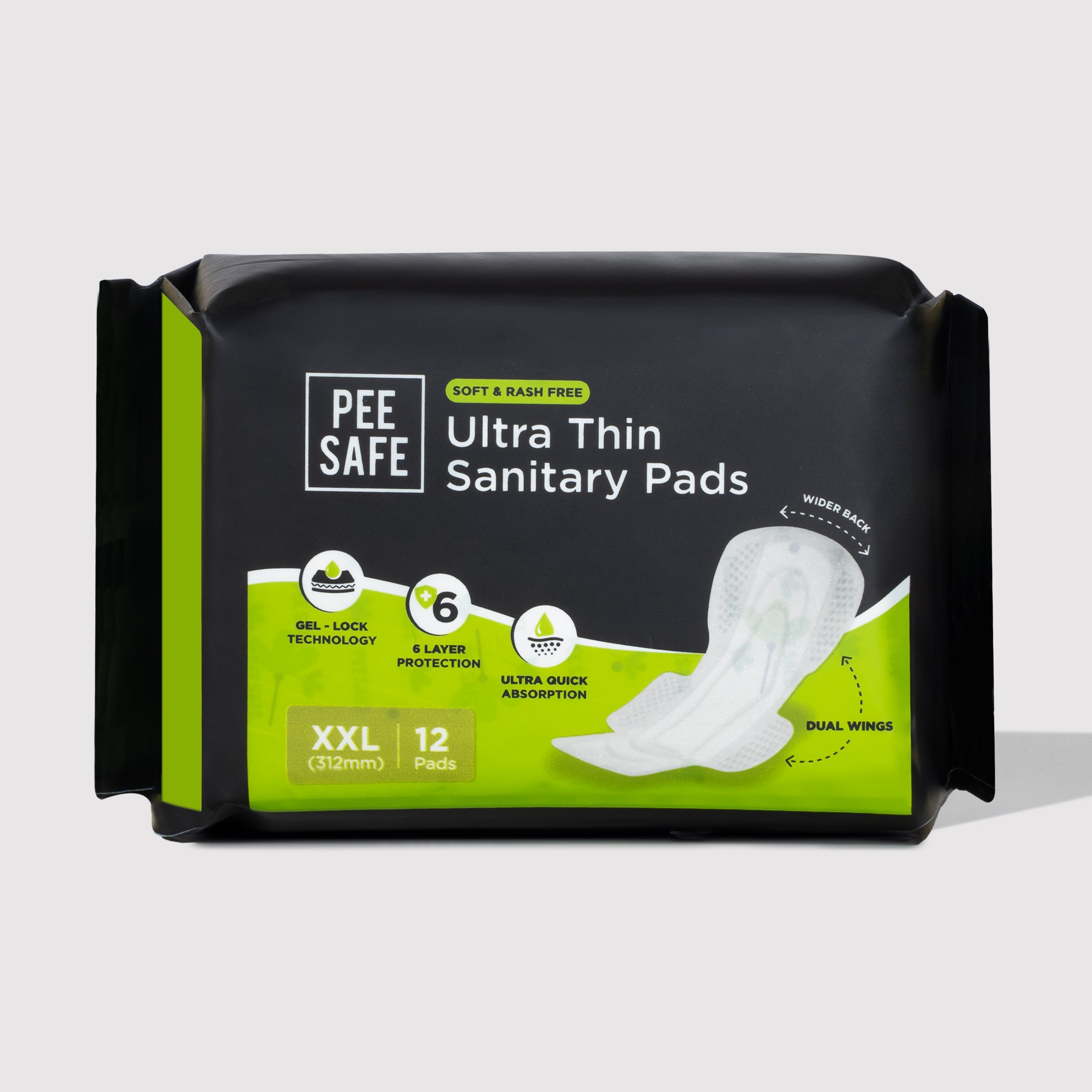 Sanitary Pads & Biodegradable Options | Pee Safe