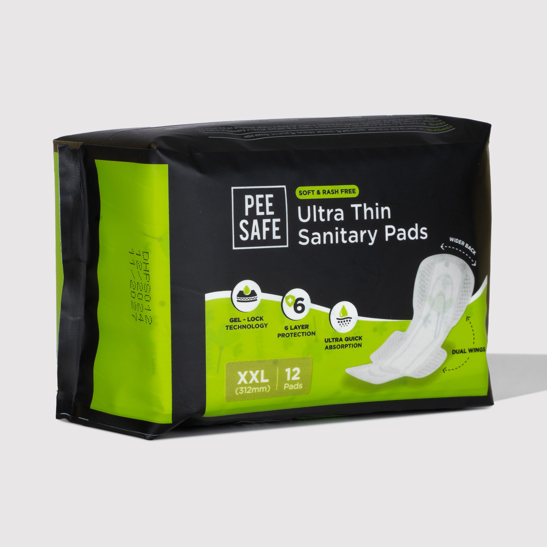 Ultra Thin Sanitary Pads - XXL (12 Pads)