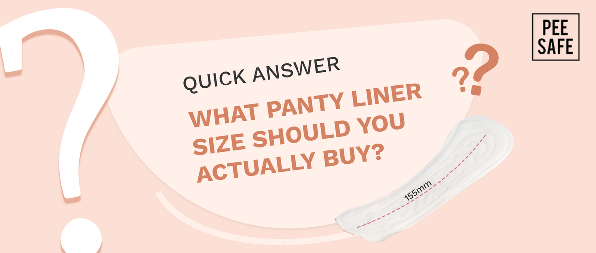 What panty liner size should you actually buy?