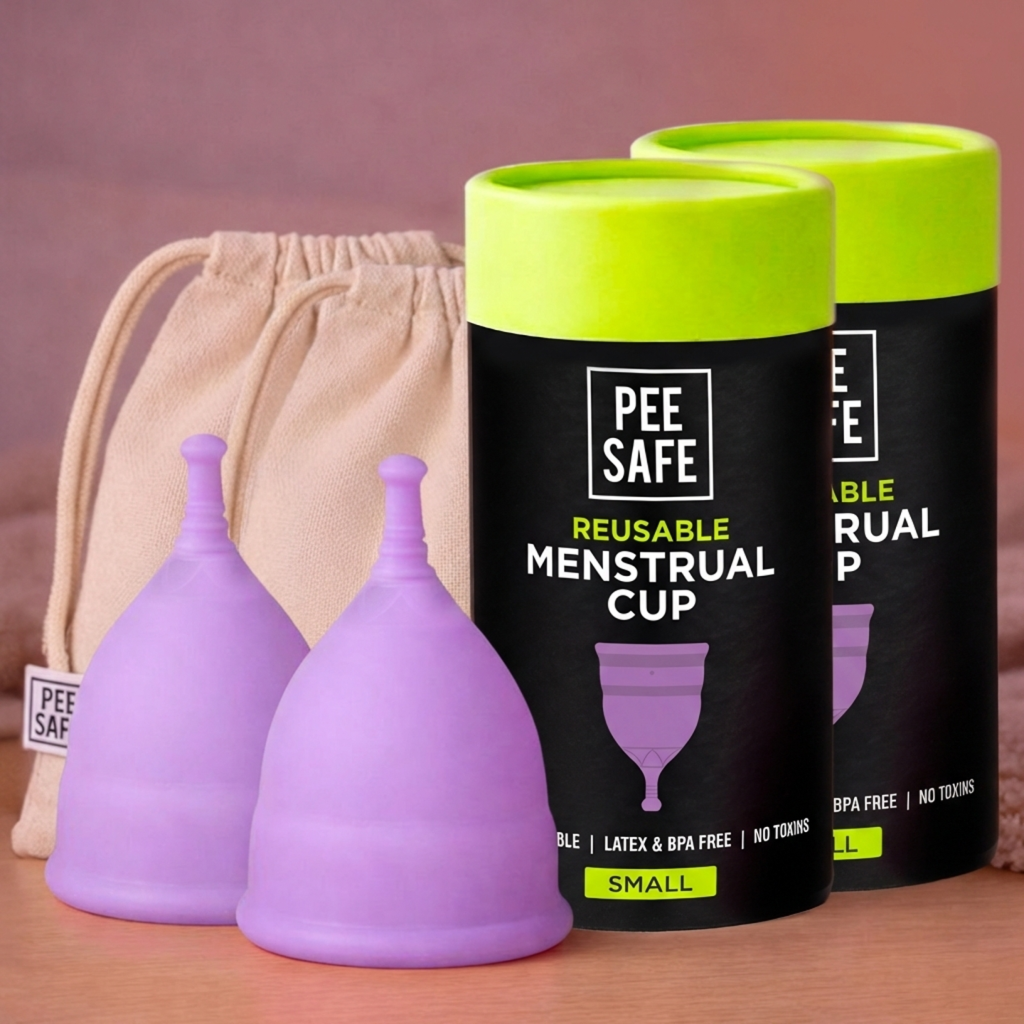 Pee Safe Menstrual Cups - Small (Pack of 2)