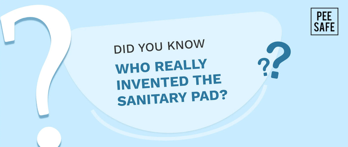 Who really invented the sanitary pad?