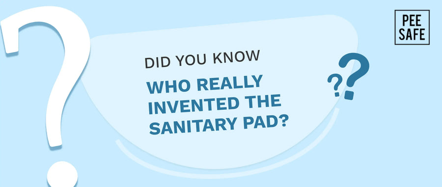 Who really invented the sanitary pad?