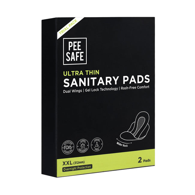 Ultra Thin Sanitary Pads - XXL (2 Pads) - Trial Pack