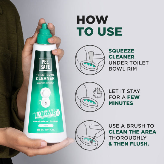  how to use toilet bowl cleaner  