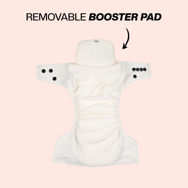 Reusable Baby Diaper- Red Web