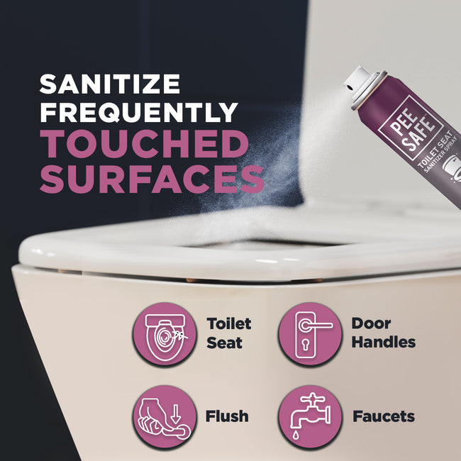 Use Toilet Seat Sanitizer