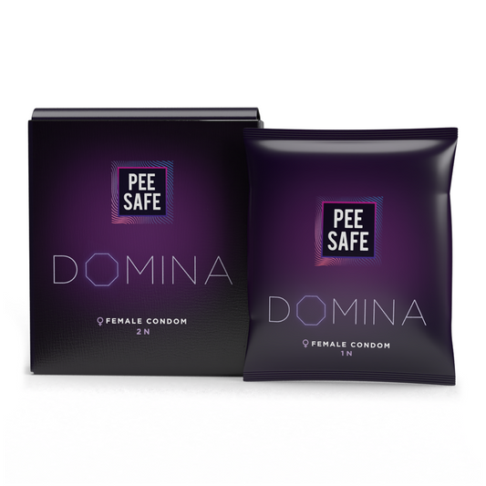 Domina Female Condom (Pack of 2) - Pee Safe