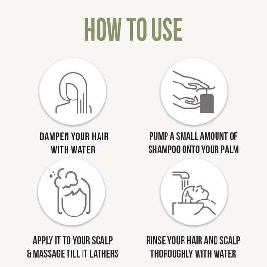  How to use Ginger and Tea Tree Anti Dandruff Shampoo  