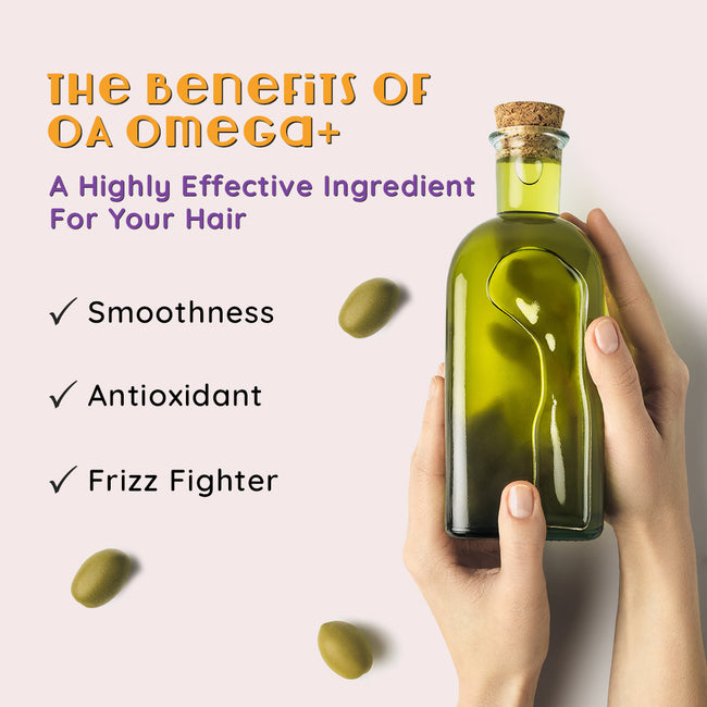 Olive Active Omega + Instant Hair Colour Shampoo (Natural Black)