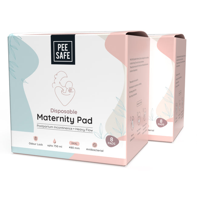 Maternity Pads - 8 Pads (480 MM) - Pack of 2