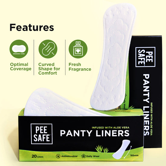  Pee Safe Aloe Vera Panty Liners  