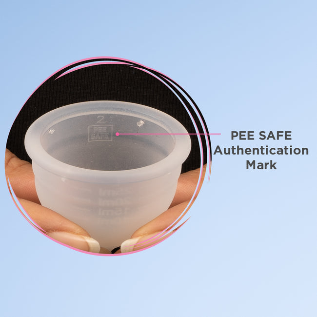 Reusable Menstrual Cup - Extra Small (1N) - Pee Safe